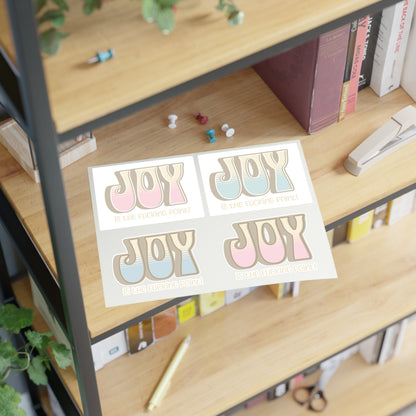 Tan Joy Sticker Sheets