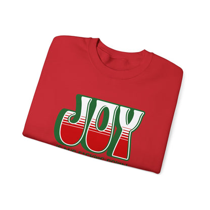 Joy (green holiday) Unisex Sweatshirt