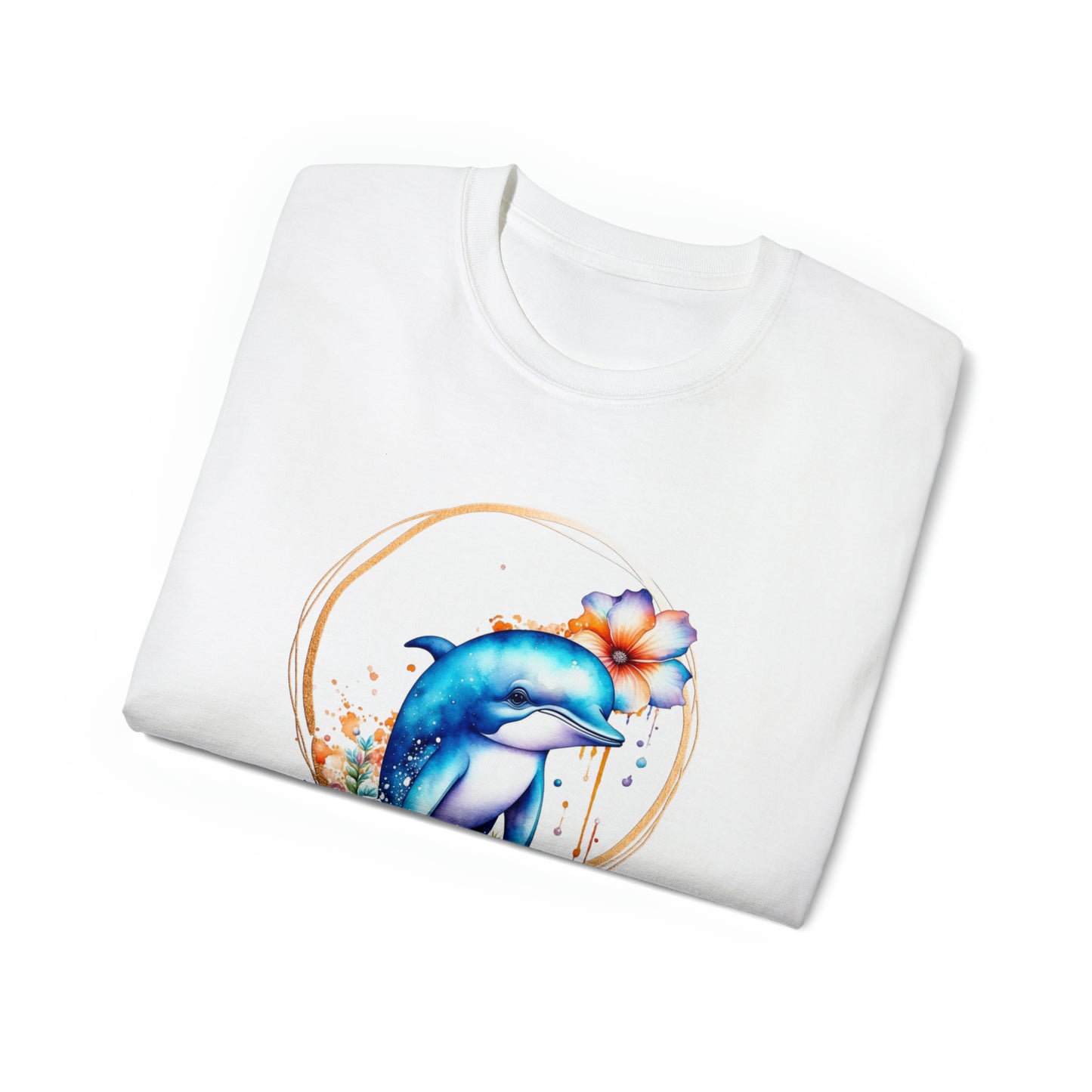 Golden Dolphin Unisex Ultra Cotton Tee