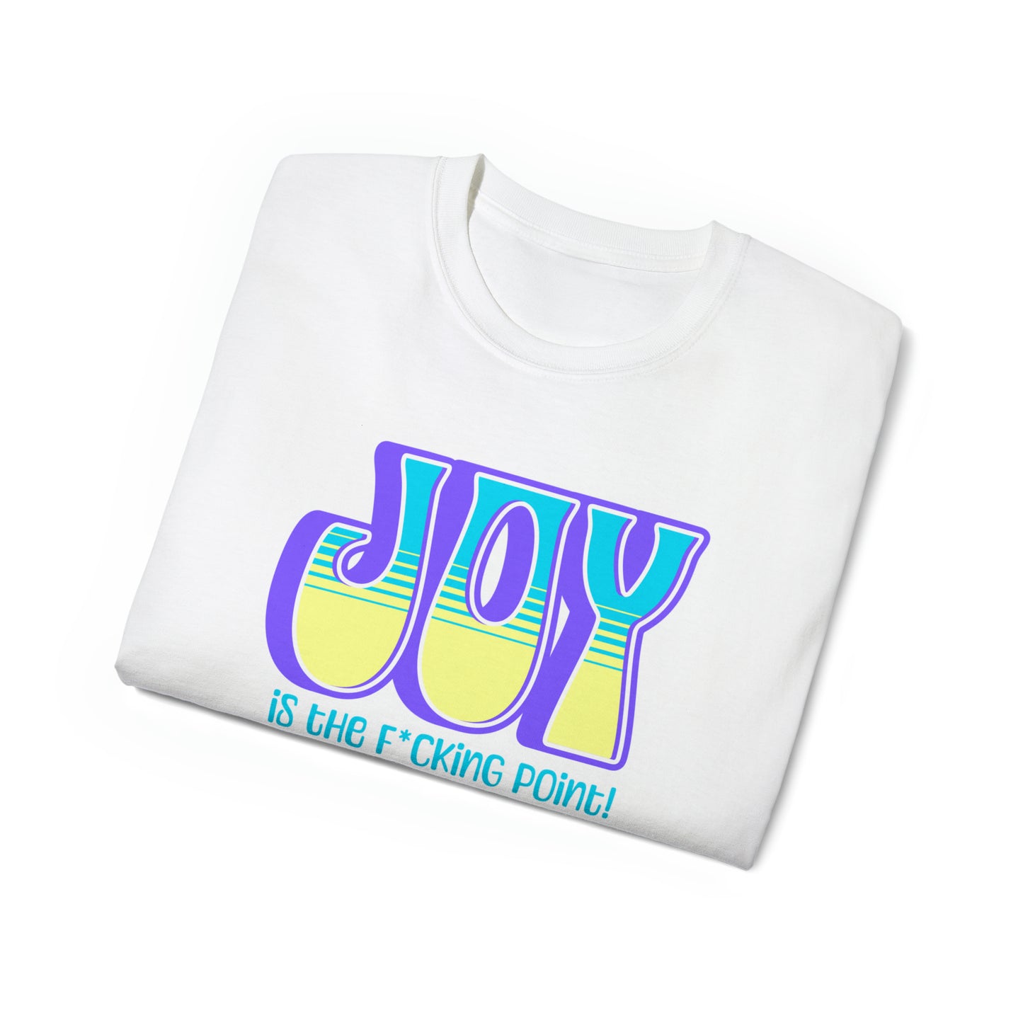 JOY (purple blue yellow)  Unisex Ultra Cotton Tee