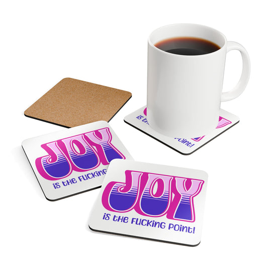 Pink Pink Purple Joy Coaster Set