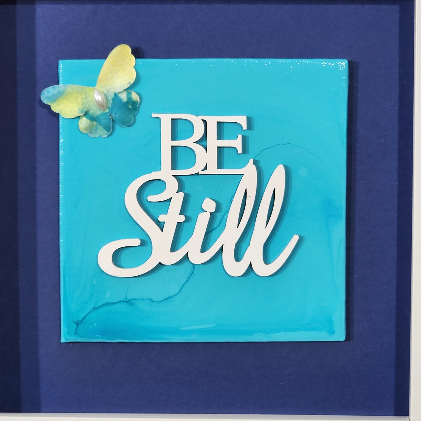 Be Still (square) Original WordArt Collage