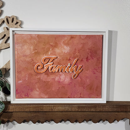 Family WordArt Collage