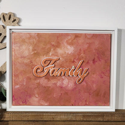 Family WordArt Collage