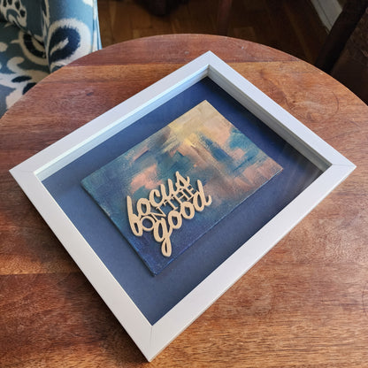 Focus On The Good WordArt Collage