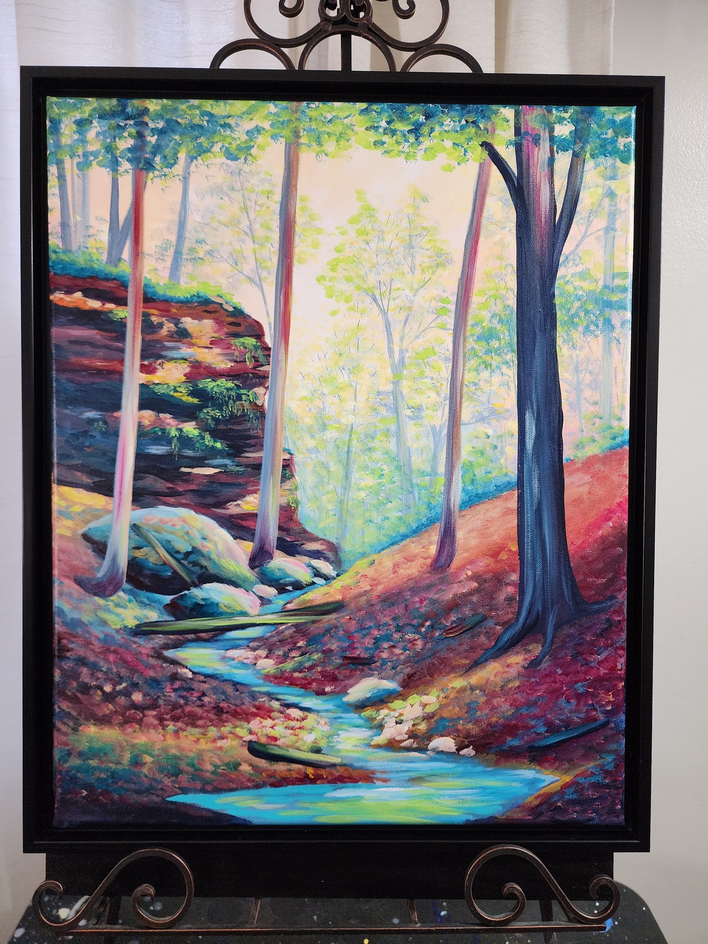 Vibrant Woods Original Art