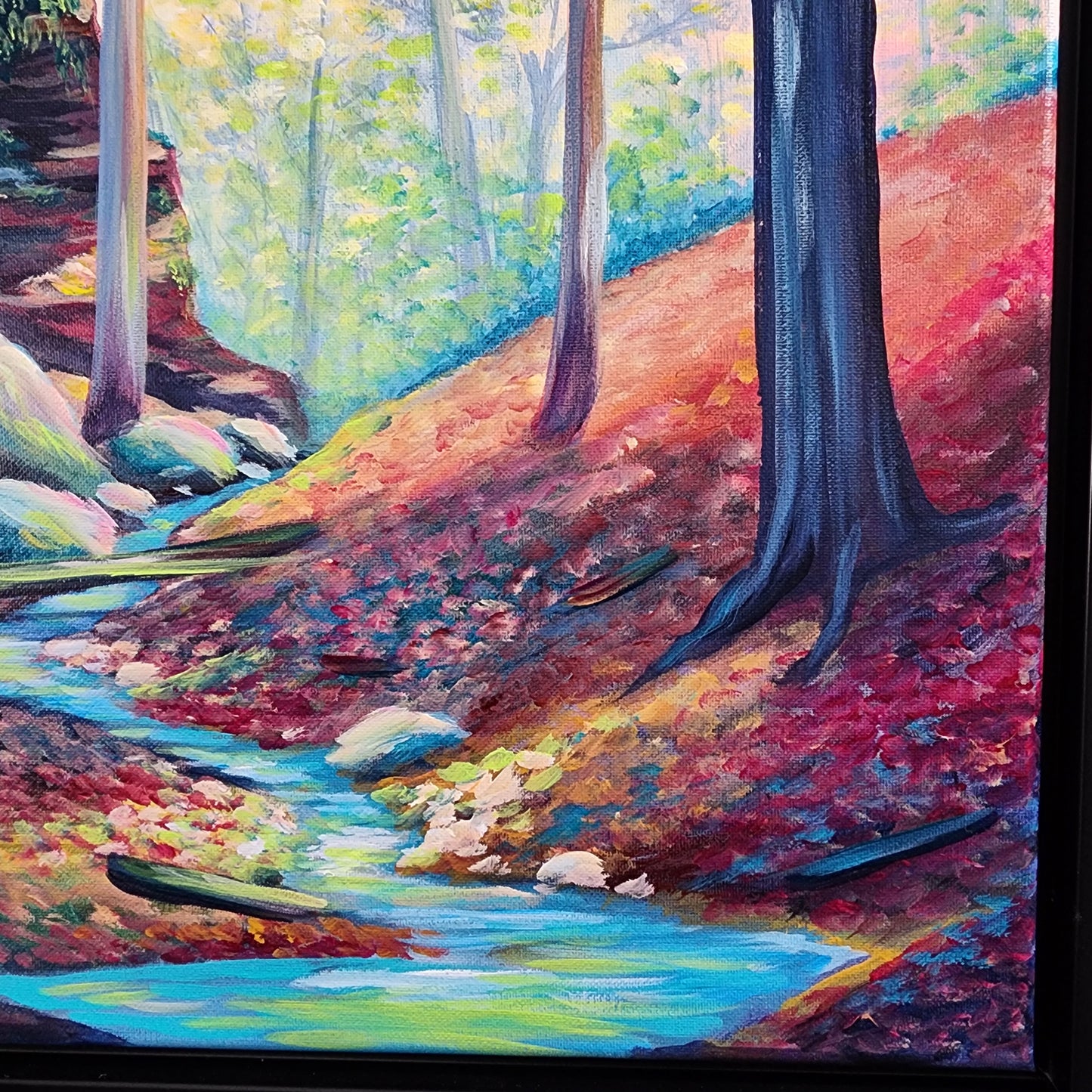 Vibrant Woods Original Art