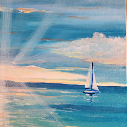 Smooth Sailing Original Art