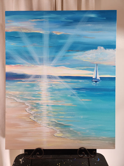 Smooth Sailing Original Art