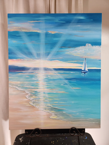 Smooth Sailing Original Art