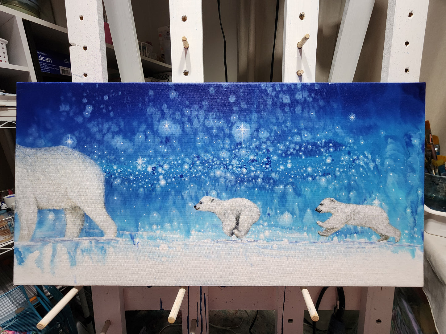 Polar Pursuit Original Art