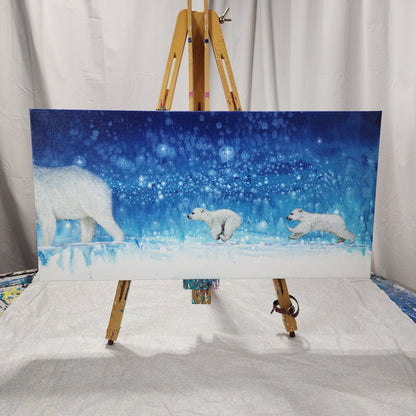 Polar Pursuit Original Art