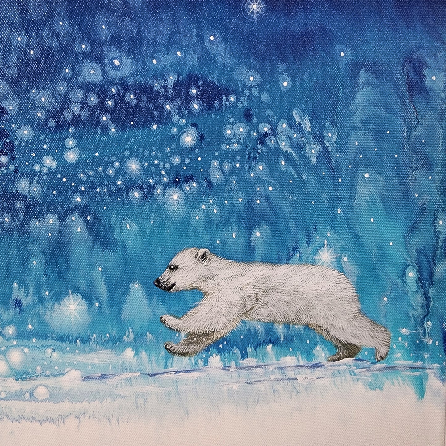 Polar Pursuit Original Art