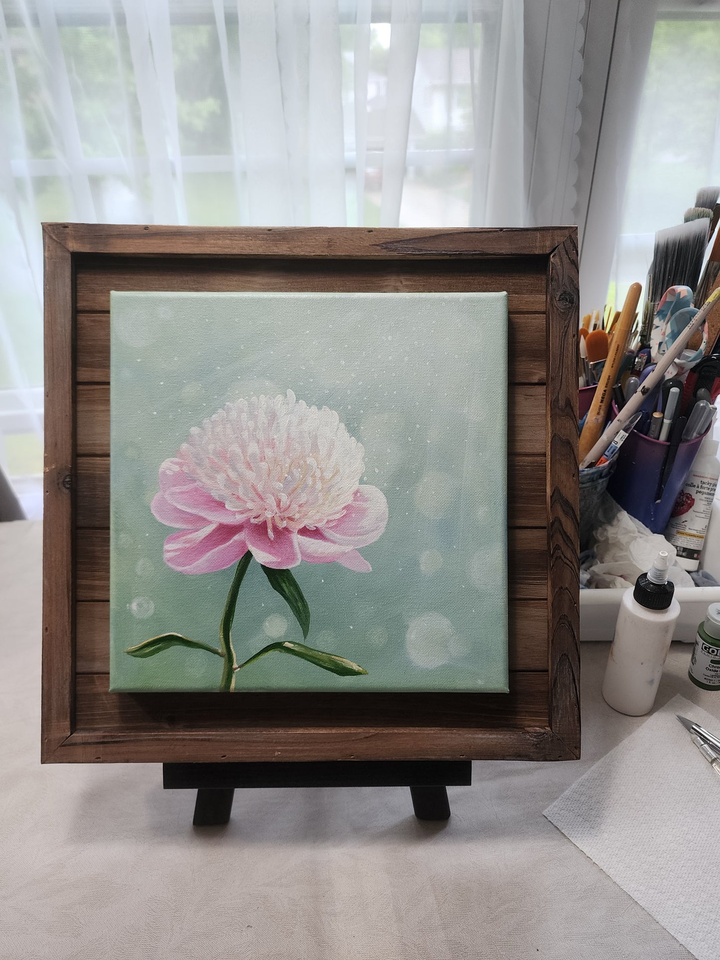 Peony Study 1 Original Art