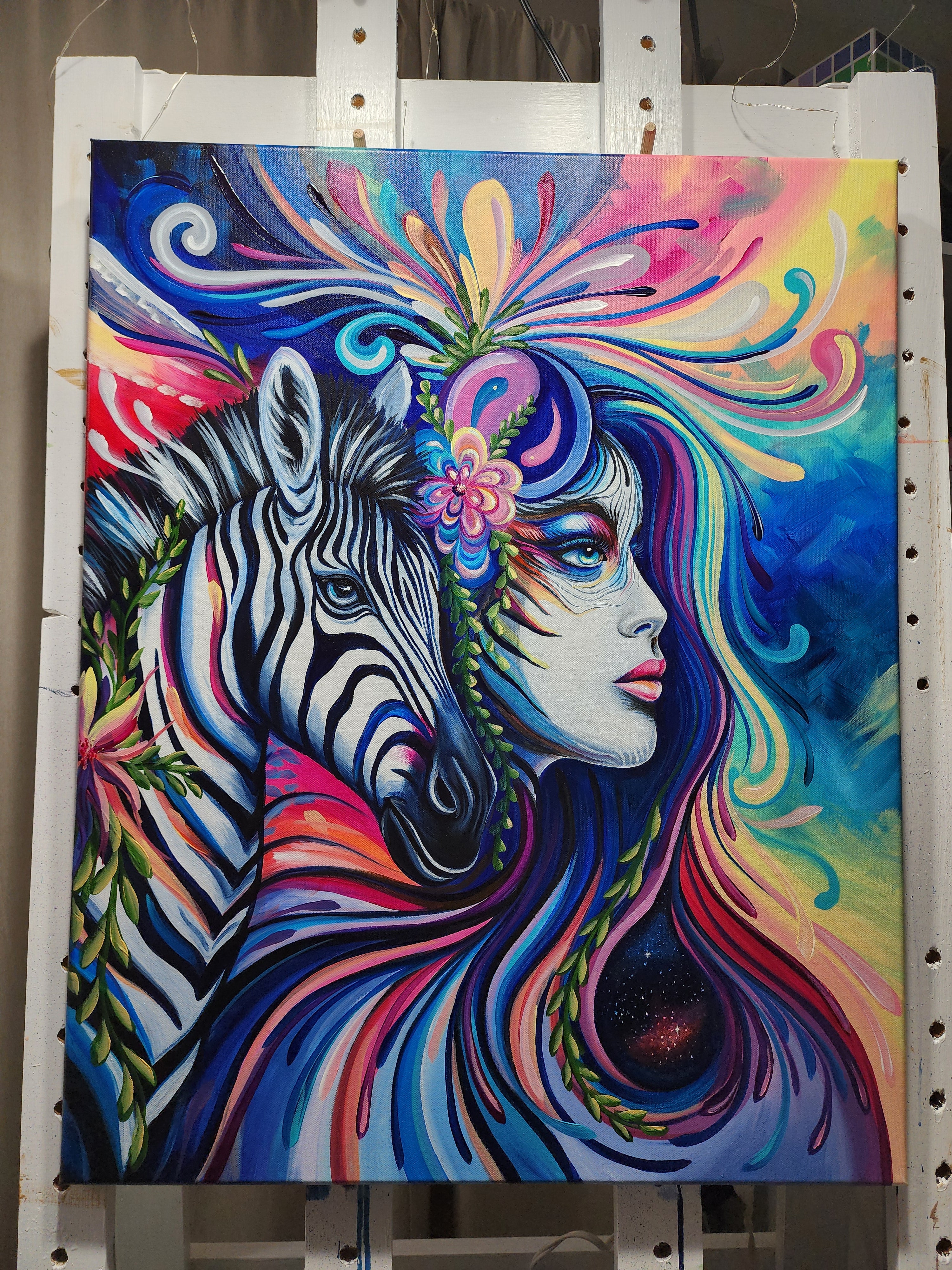 Wild Abandon Original Art – Andrea Morgan - Art and Soul