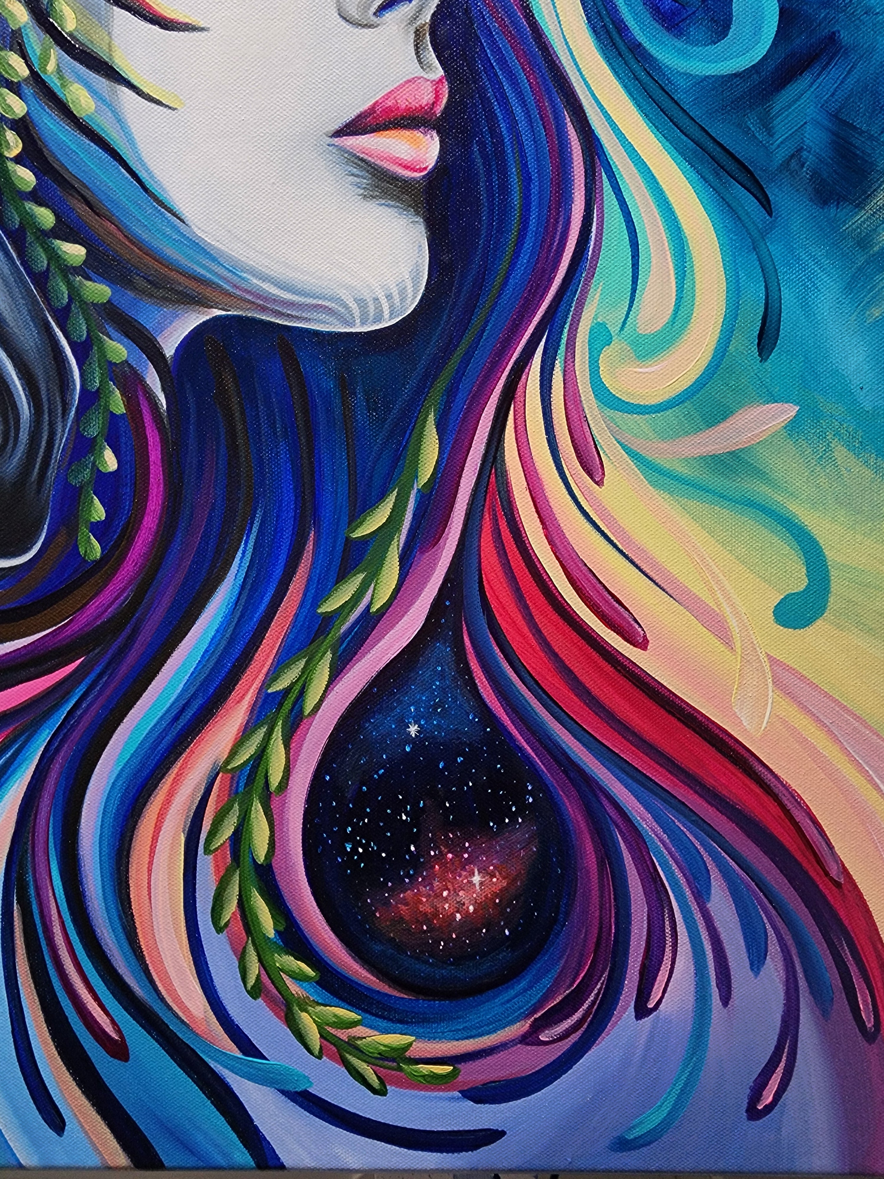 Wild Abandon Original Art – Andrea Morgan - Art and Soul