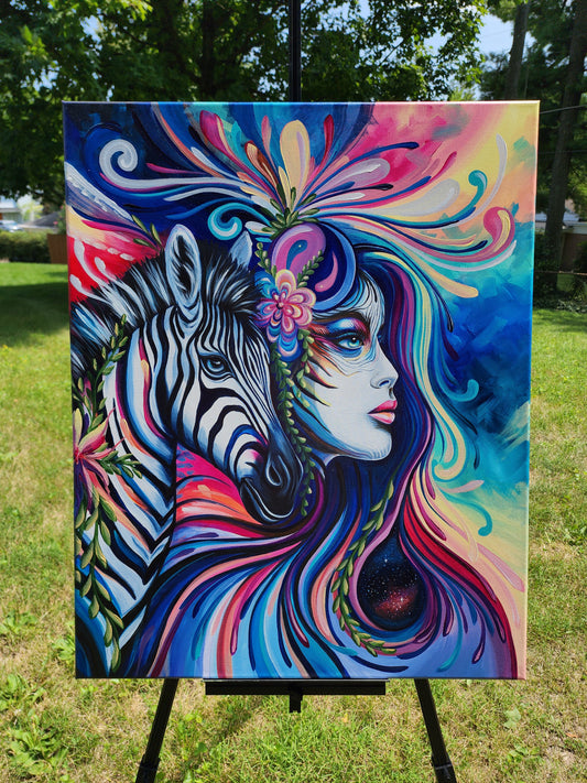 Wild Abandon Original Art