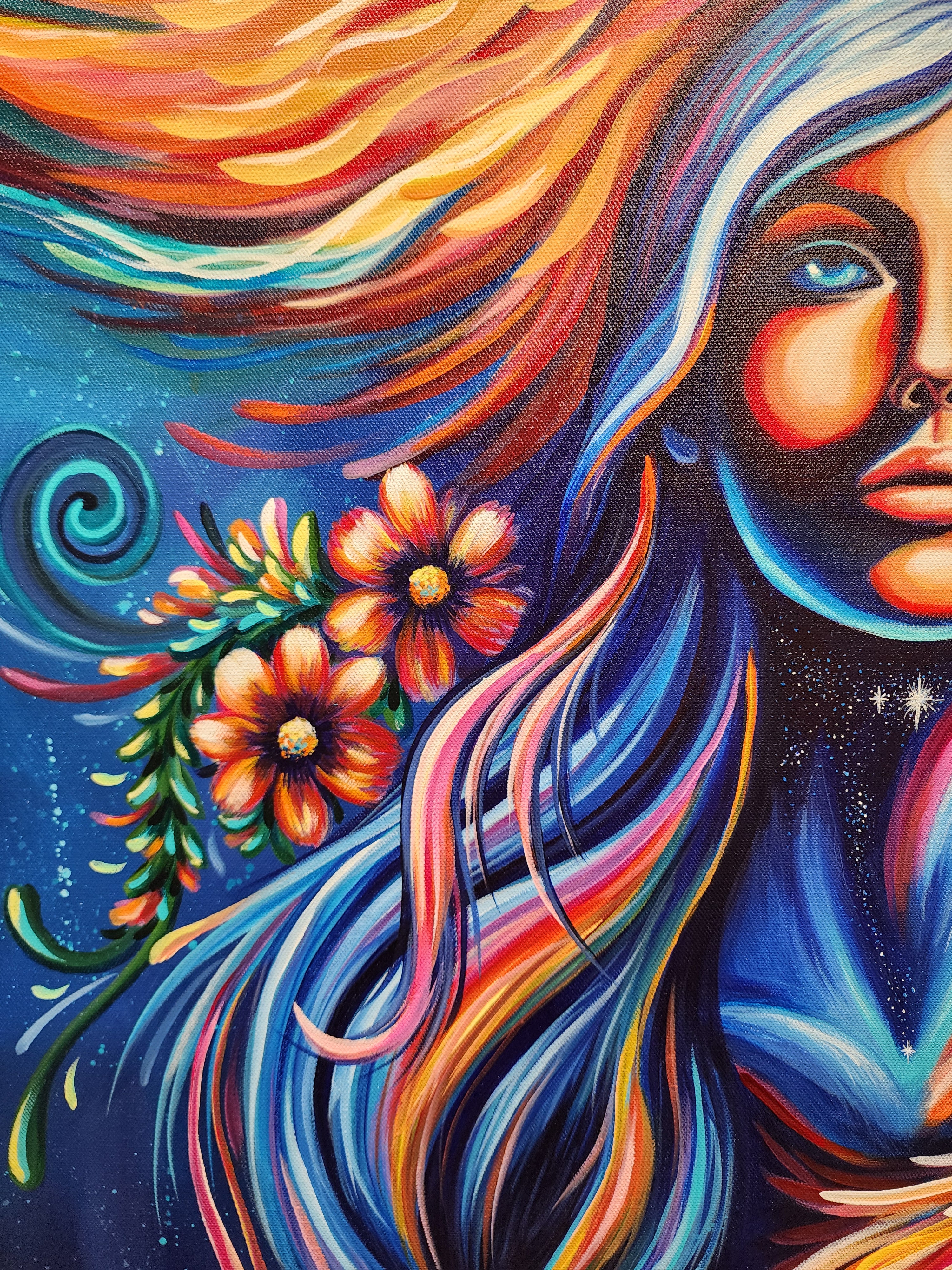 Rise Original Art – Andrea Morgan - Art and Soul