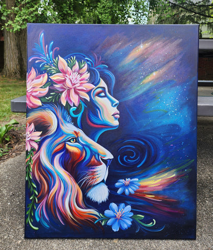 Gathering Might Original Art