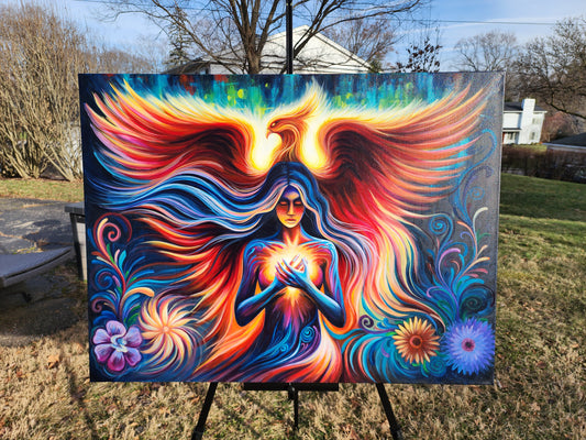 New! The Power Within Original Art