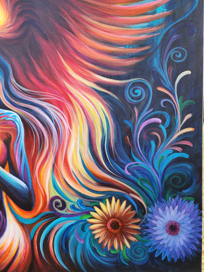 New! The Power Within Original Art