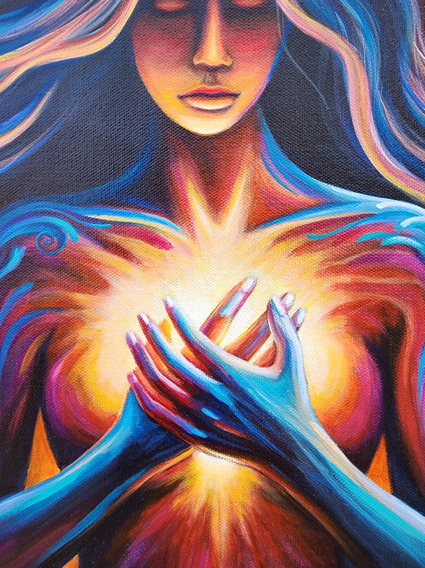 New! The Power Within Original Art