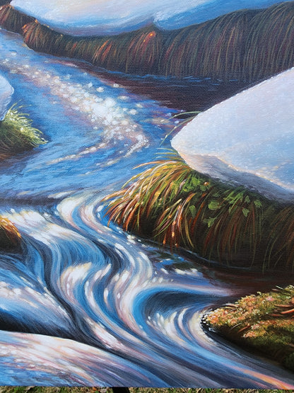 New! Spring Thaw Original Art