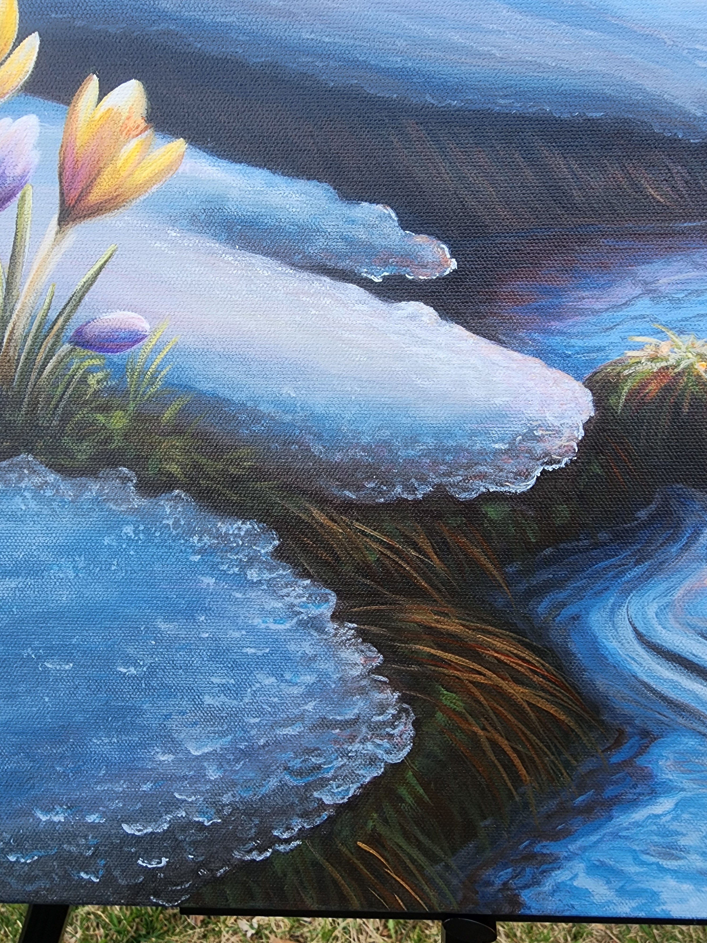 New! Spring Thaw Original Art – Andrea Morgan - Art and Soul