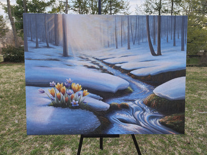 New! Spring Thaw Original Art