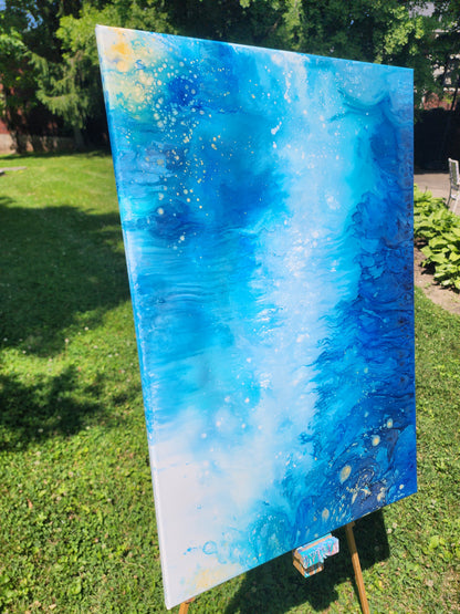 Fractured Blue