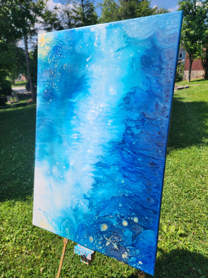 Fractured Blue
