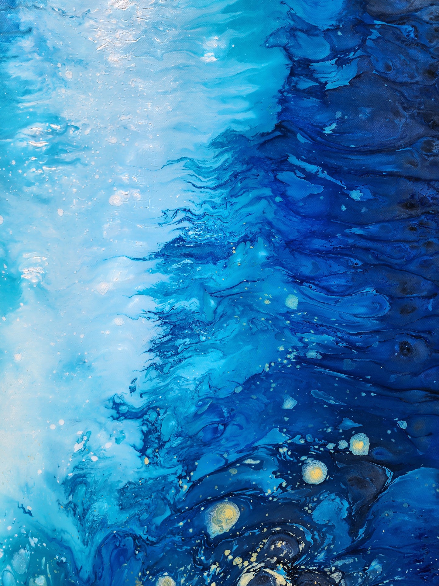 Fractured Blue