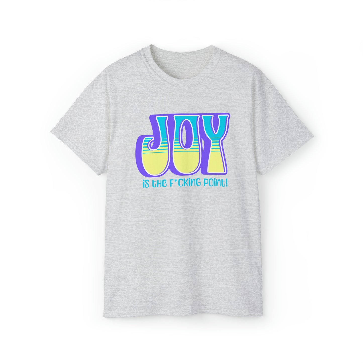 JOY (purple blue yellow)  Unisex Ultra Cotton Tee