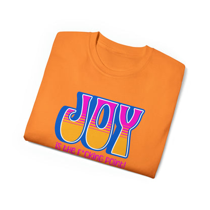 JOY (blue pink orange)  Unisex Ultra Cotton Tee