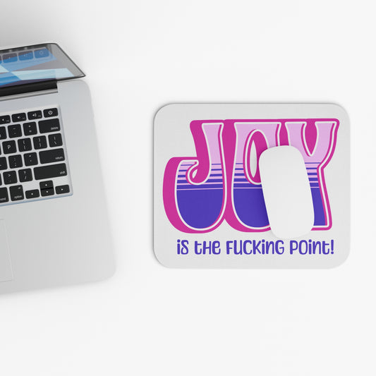 Pink Pink Purple Joy Mouse Pad