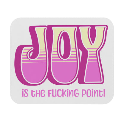 Pink Pink Yellow Joy Mouse Pad