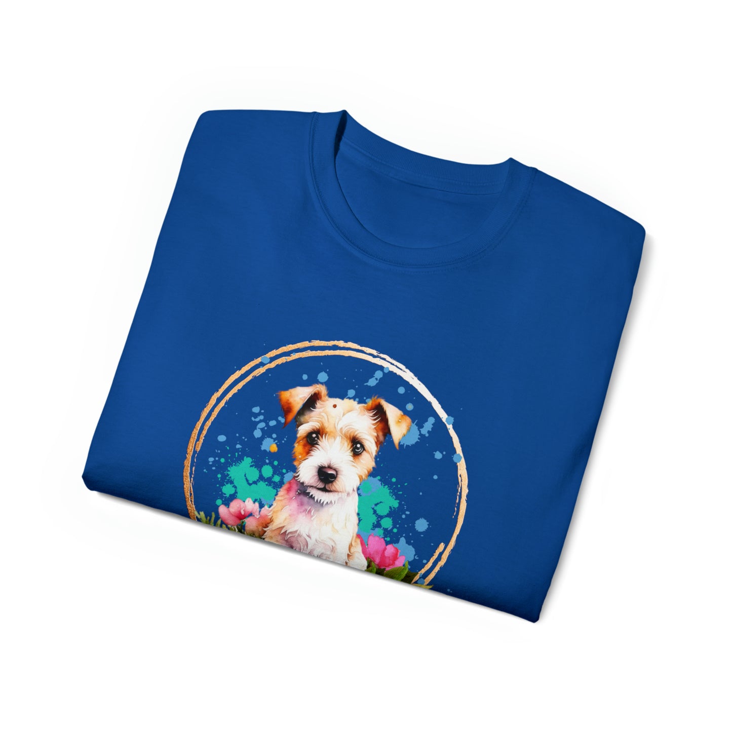 Golden Terrier Unisex Ultra Cotton Tee