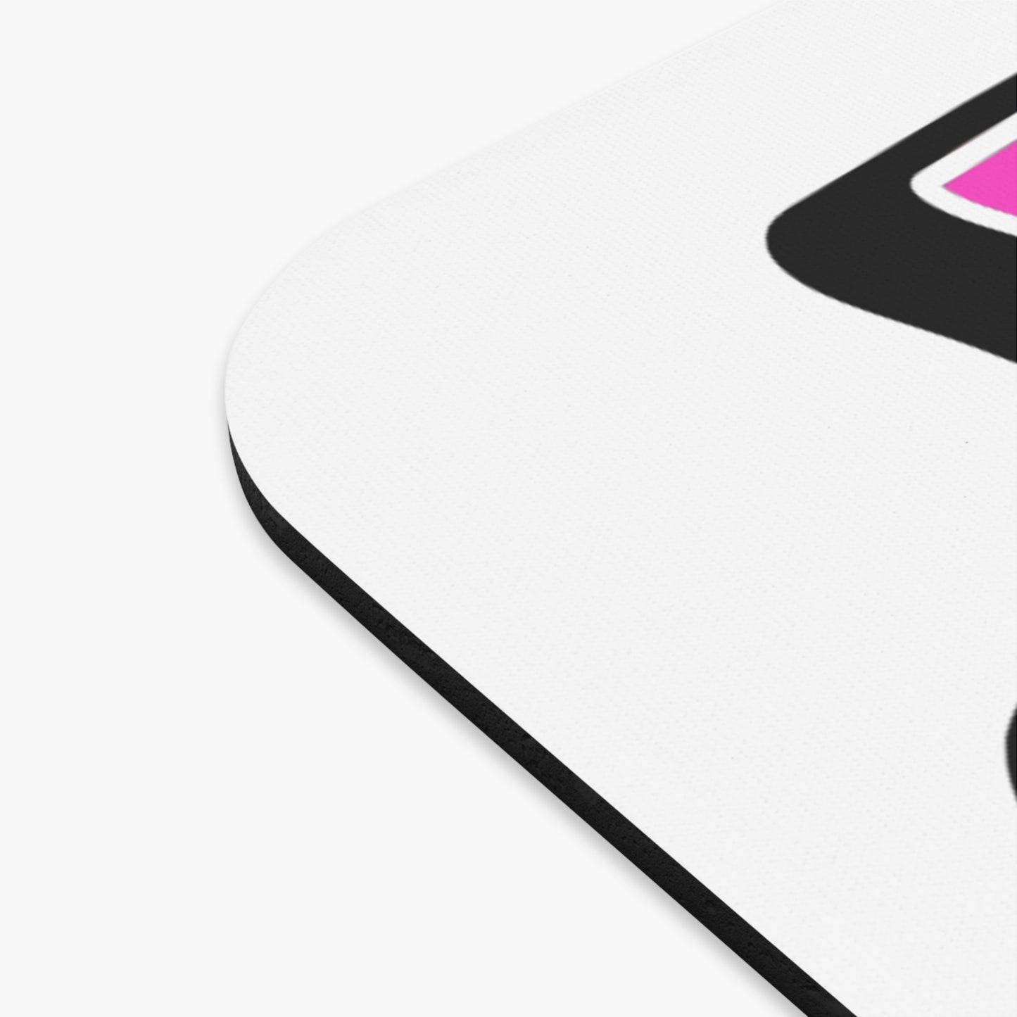 Black Pink Orange Joy Mouse Pad