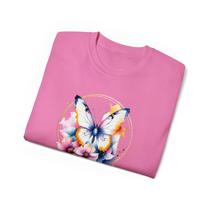 Golden Butterfly Unisex Ultra Cotton Tee