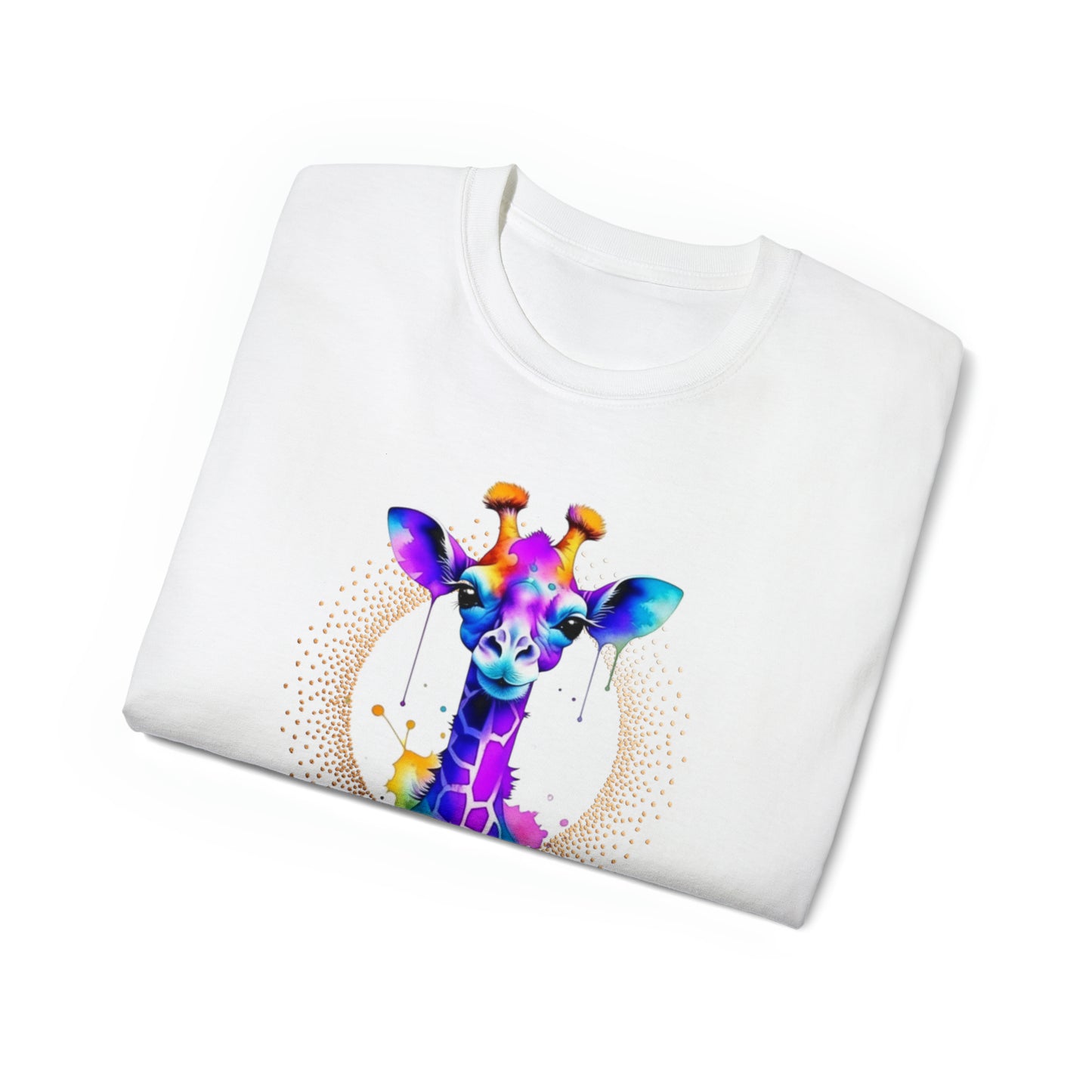 Vibrant Giraffe Unisex Ultra Cotton Tee