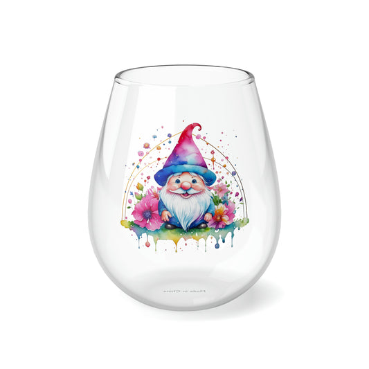 Gnome Stemless Wine Glass, 11.75oz