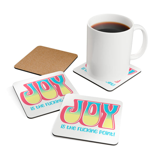 Salmon Blue Yellow Joy Coaster Set