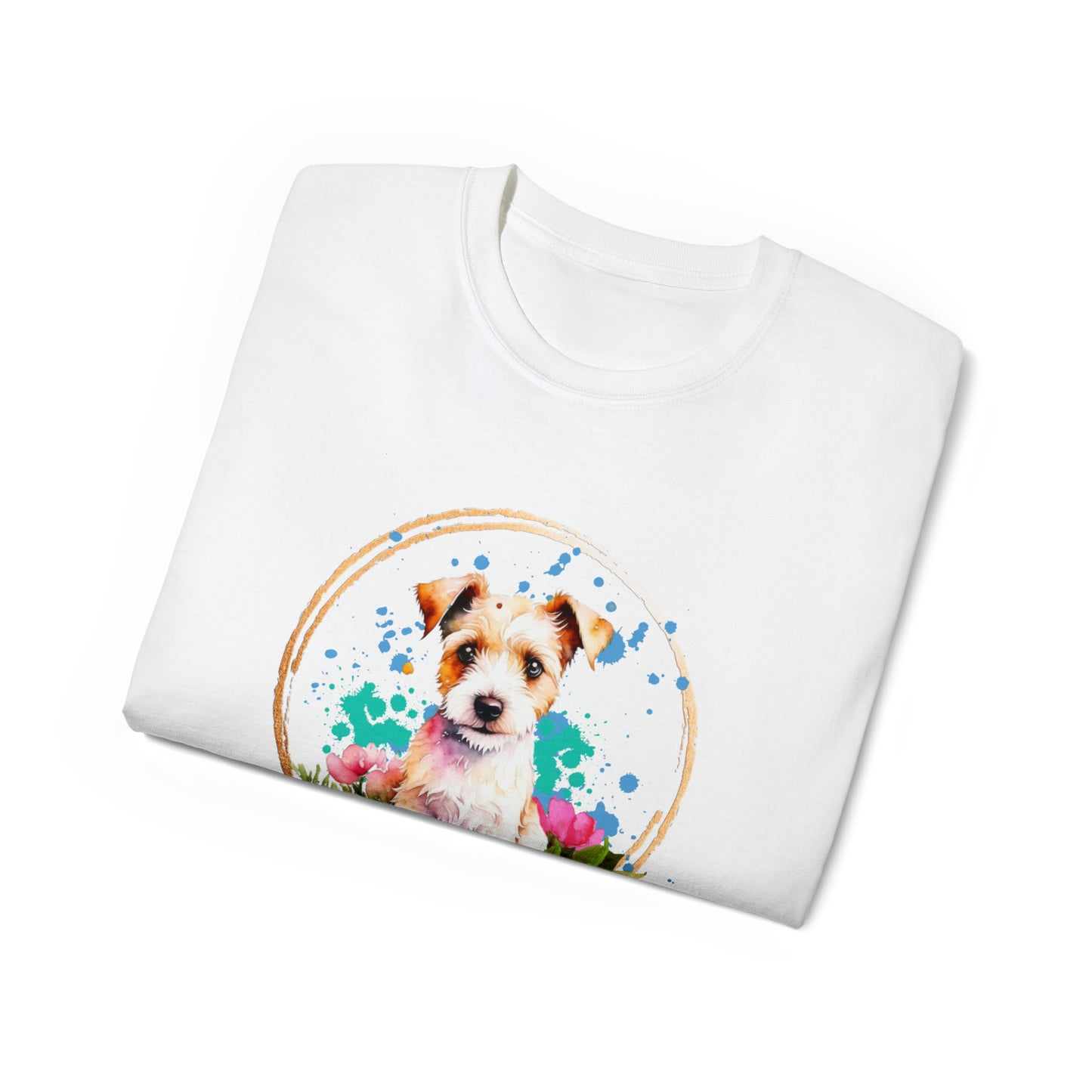 Golden Terrier Unisex Ultra Cotton Tee