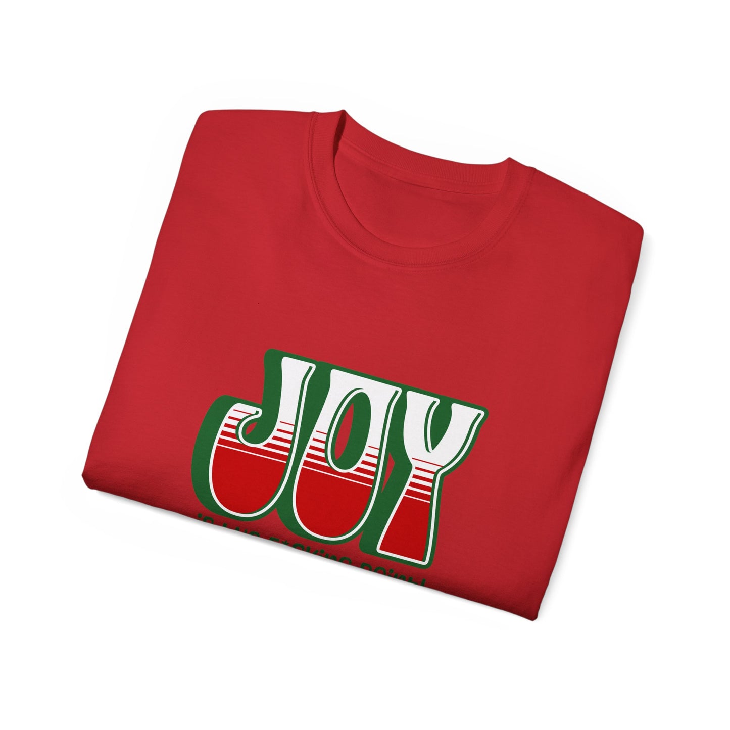 JOY (green holiday)  Unisex Ultra Cotton Tee