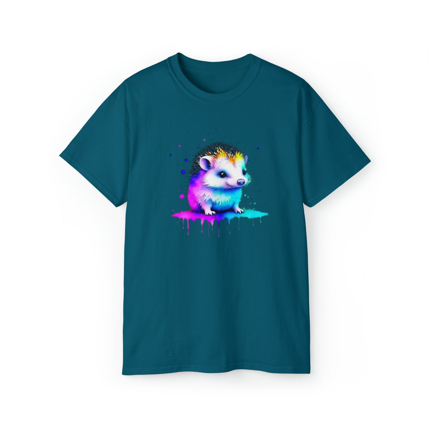 Vibrant Hedgehog Unisex Ultra Cotton Tee