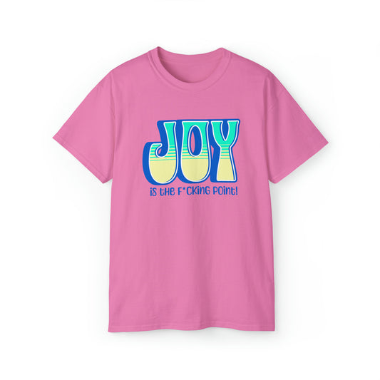 JOY (blue teal yellow)  Unisex Ultra Cotton Tee