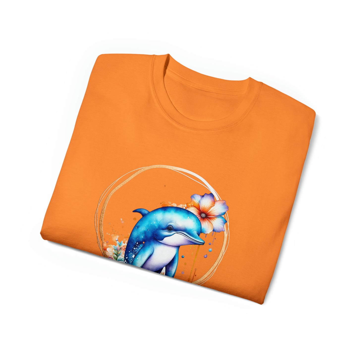 Golden Dolphin Unisex Ultra Cotton Tee