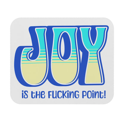 Blue Teal Yellow Joy Mouse Pad