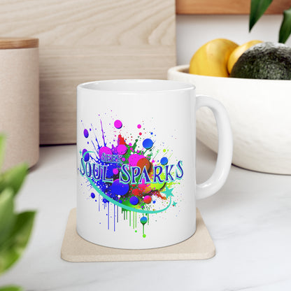 Seek Soul Sparks Ceramic Mug 11oz