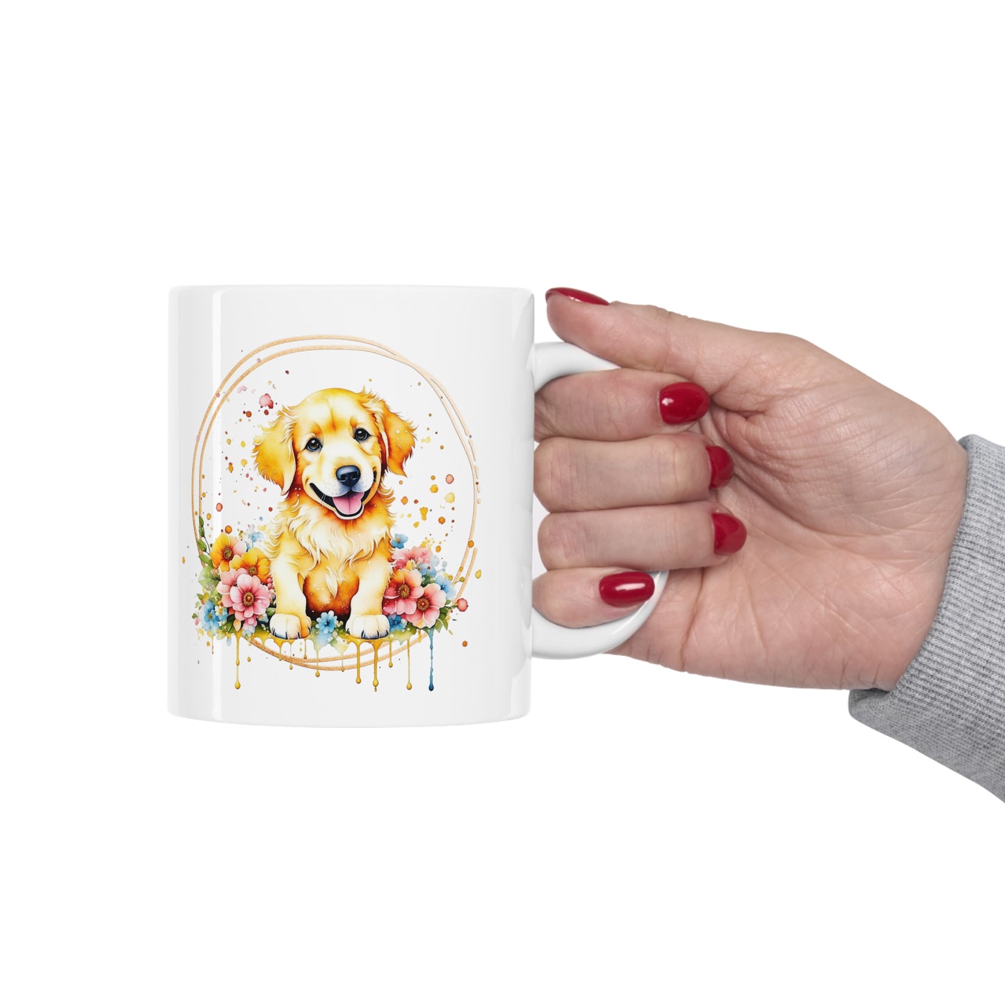 Golden Retriever Ceramic Mug 11oz